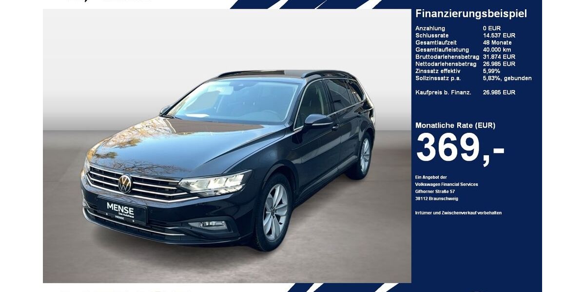 VW Passat Variant 95.308 km 26.985 &euro; Gütersloh 33334