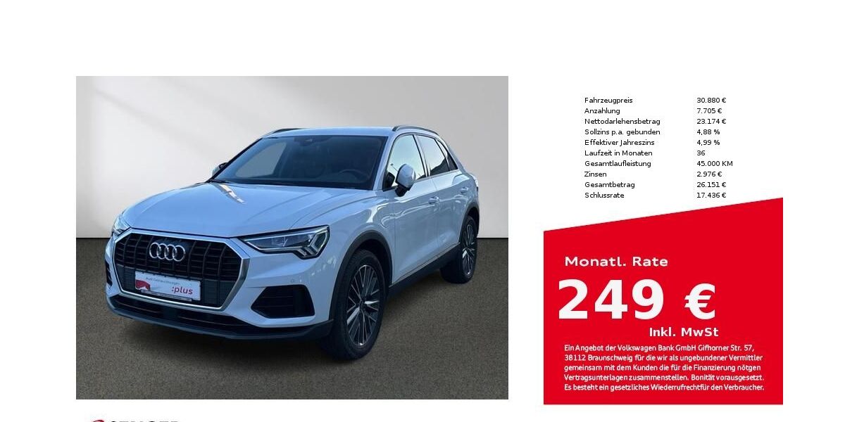 Audi Q3 39.400 km 29.380 &euro; Bielefeld 33609
