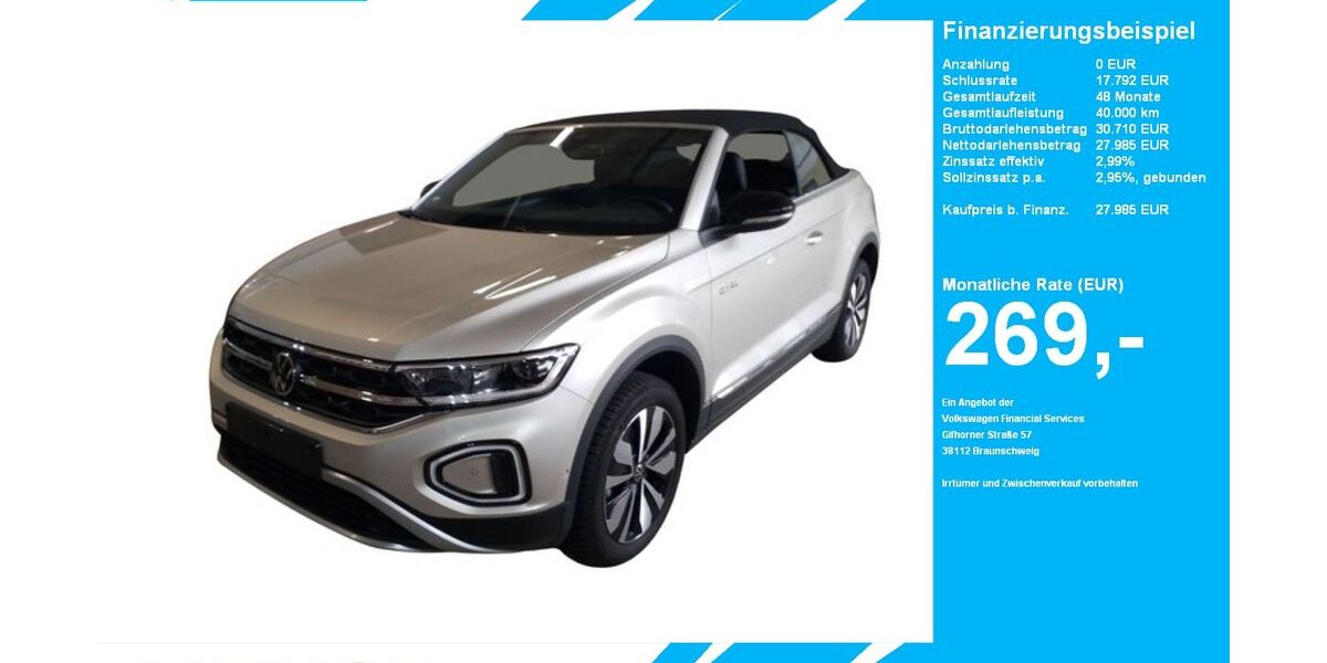 VW T-Roc 7.275 km 27.985 &euro; Gütersloh 33334