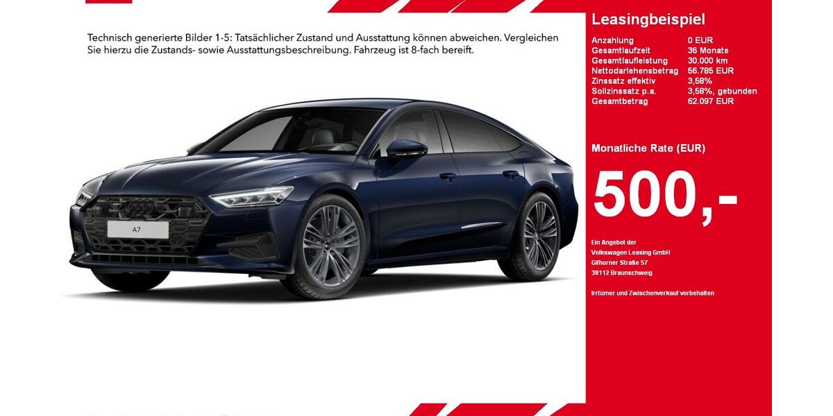 Audi A7 23.814 km 56.785 &euro; Gütersloh 33334
