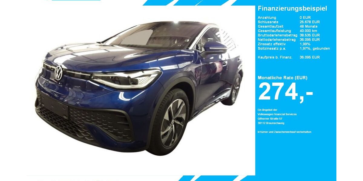 VW ID.5 5.539 km 36.095 &euro; Gütersloh 33334