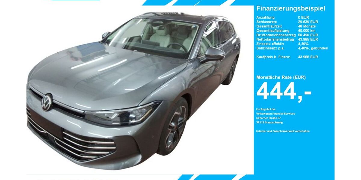 VW Passat Variant 8.530 km 43.985 &euro; Gütersloh 33334