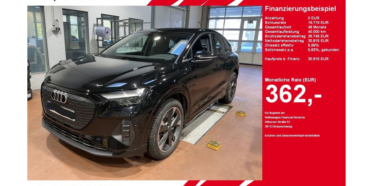 Audi Q4 e-tron 48.377 km 30.815 &euro; Gütersloh 33334