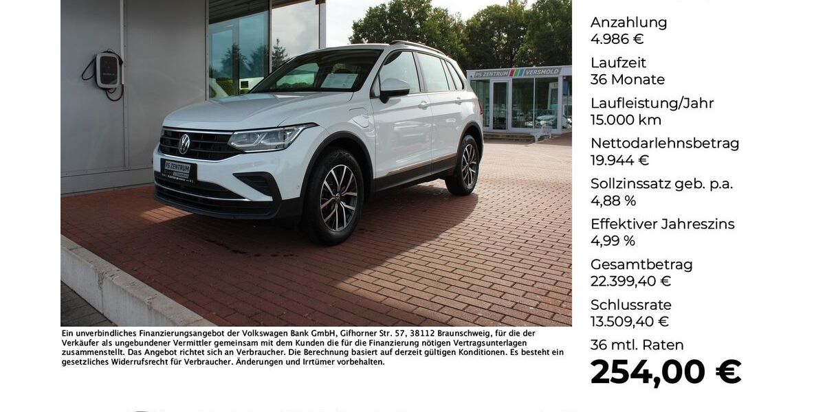 VW Tiguan 66.250 km 24.930 &euro; Versmold 33775