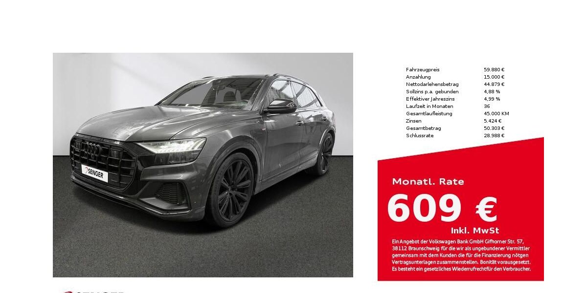 Audi Q8 111.280 km 57.880 &euro; Bielefeld 33609
