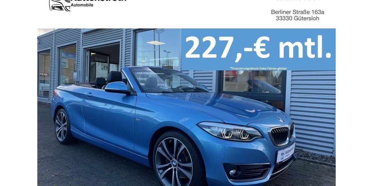 BMW 225 83.274 km 23.890 &euro; Gütersloh 33330