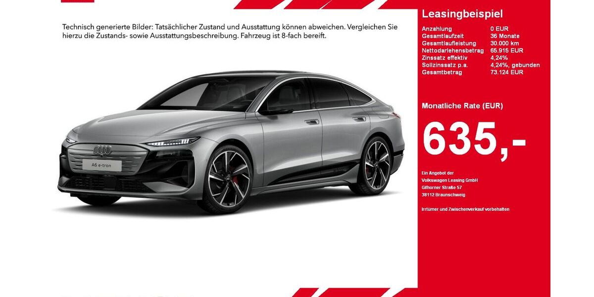 Audi A6 e-tron 15.827 km 65.915 &euro; Gütersloh 33334