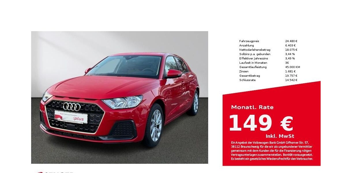 Audi A1 3.910 km 23.980 &euro; Bielefeld 33609