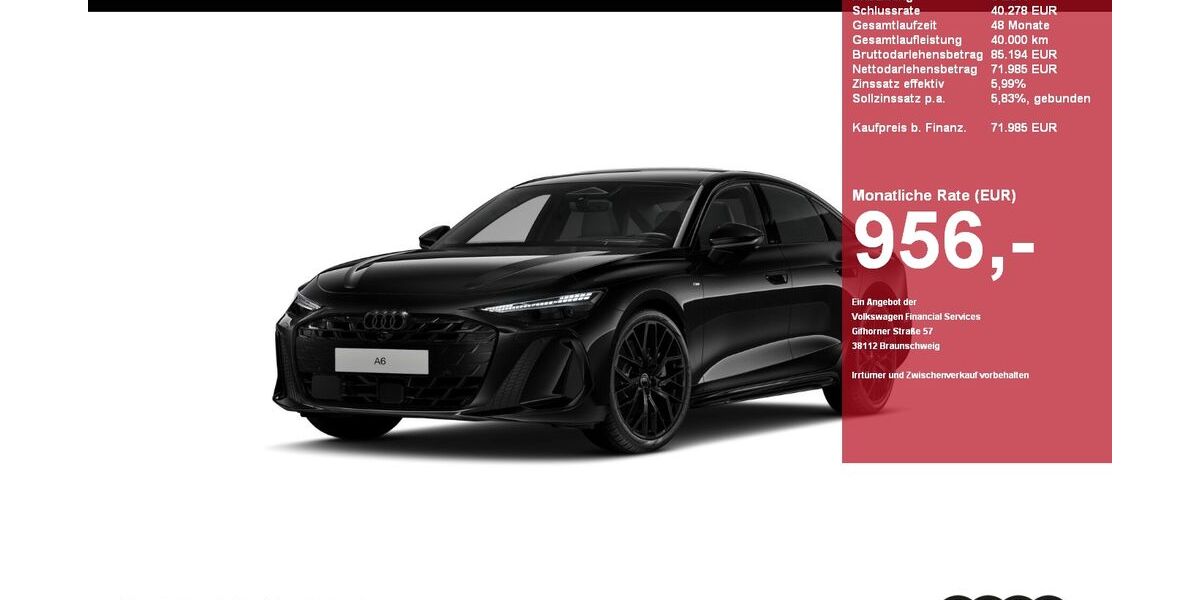 Audi A6 9.500 km 71.985 &euro; Gütersloh 33330