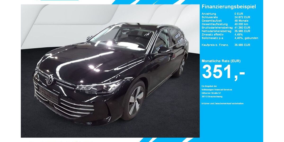 VW Passat Variant 25.252 km 35.985 &euro; Gütersloh 33334