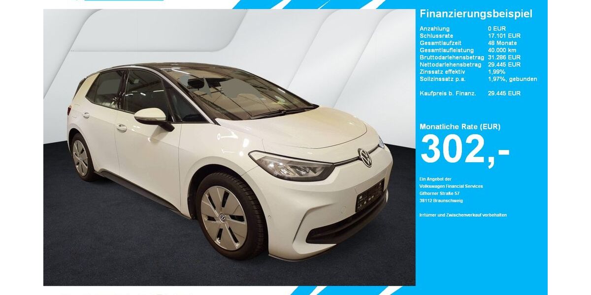 VW ID.3 23.990 km 29.445 &euro; Gütersloh 33334