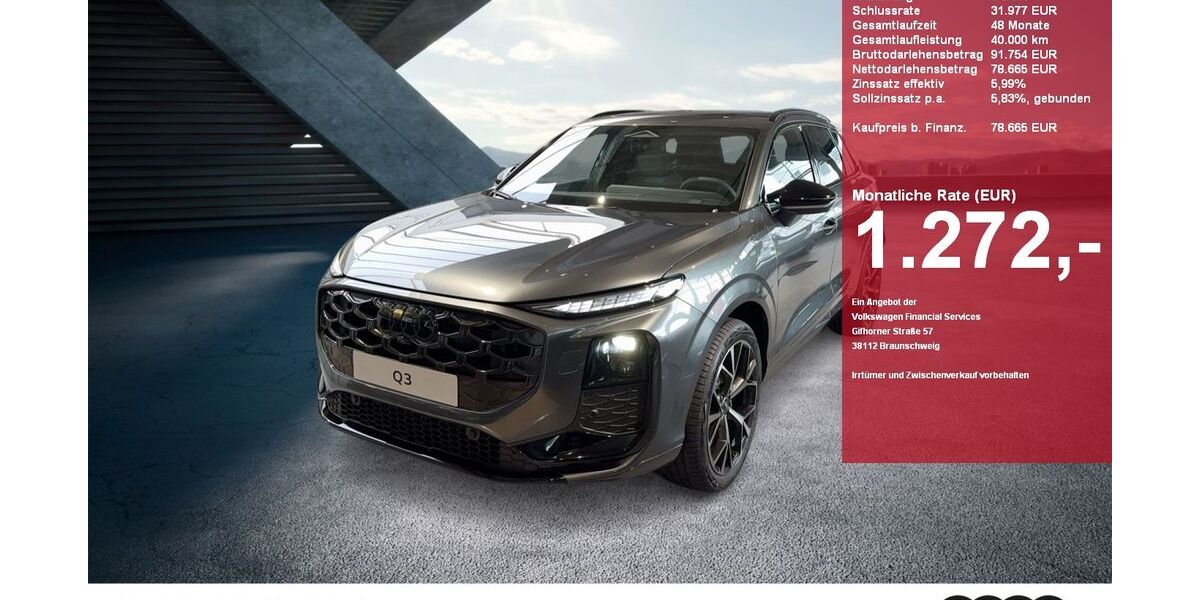 Audi Q3 6.900 km 78.665 &euro; Gütersloh 33330